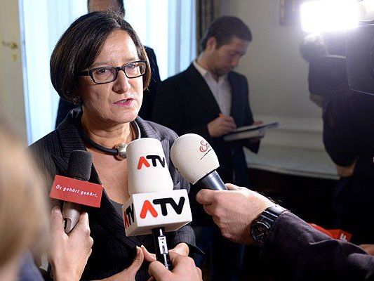 Johanna Mikl-Leitner im Rahmen einer Sitzung des Ministerrates am Dienstag Johanna Mikl-Leitner im Rahmen einer Sitzung des Ministerrates am Dienstag