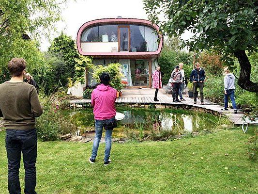 Viele interessierten sich für den "Käfer im Garten" beim Open House in Wien