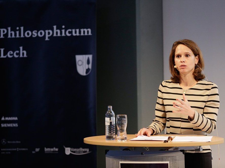 Philosophin Barbara Bleisch (Universität Zürich) Philosophin Barbara Bleisch (Universität Zürich)