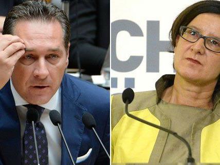 Heftige Diskussion im TV zwischen Strache und Mikl-Leitner