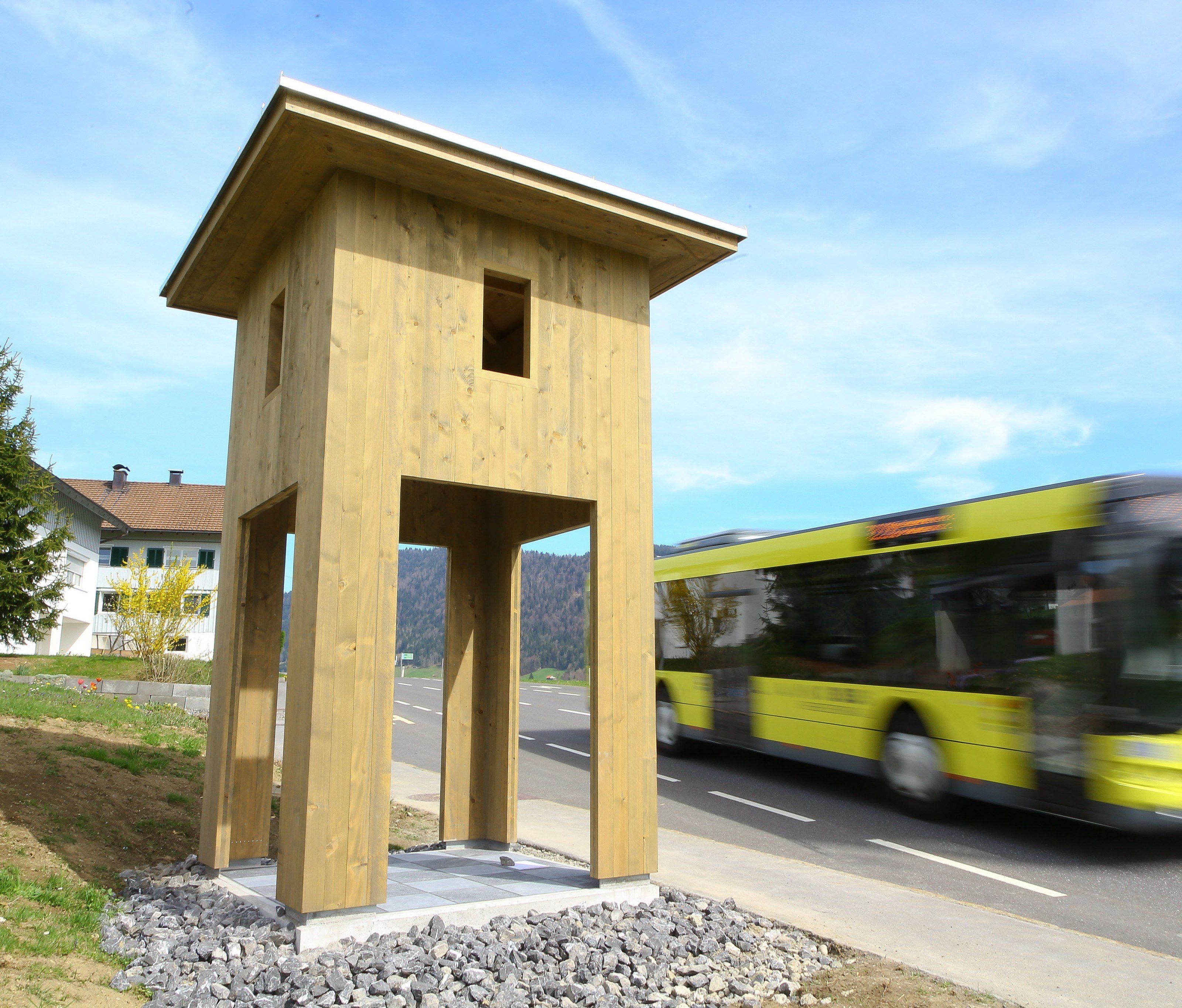 Ausstellung "BUS:STOP Krumbach" präsentiert erfolgreiches Vorarlberger Projekt. Ausstellung "BUS:STOP Krumbach" präsentiert erfolgreiches Vorarlberger Projekt.