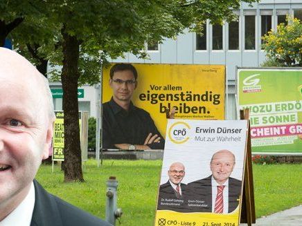Erwin Dünser will mit der Christlichen Partei Österreichs in den Landtag. Erwin Dünser will mit der Christlichen Partei Österreichs in den Landtag.