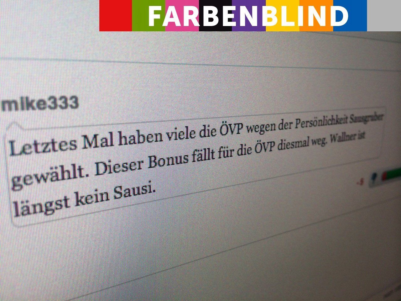 Die "Kampfposter" der FPÖ sind auch in unserem Forum besonders aktiv. Die "Kampfposter" der FPÖ sind auch in unserem Forum besonders aktiv.