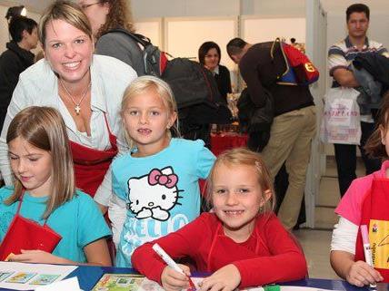 Zahlreiche Workshops für Kinder und Erwachsene werden auf der Kreativmesse angeboten.