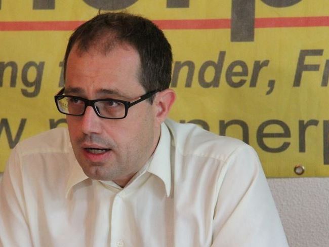 Hannes Hausbichler ist der Spitzenkandidat der Männerpartei. Hannes Hausbichler ist der Spitzenkandidat der Männerpartei.