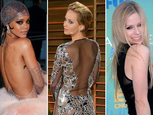 Popstar Rihanna, Oscar-Preisträgerin Jennifer Lawrence und Sängerin Avril Lavigne unter den Opfern.