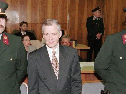 Jack Unterweger 1994 im Gerichtssaal.