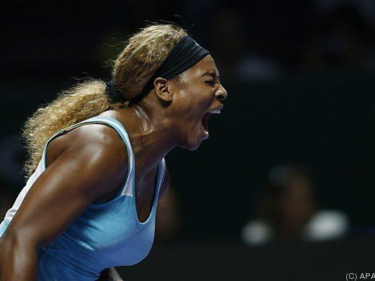 Serena Williams zurück zu alter Stärke