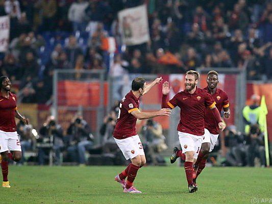 Daniele De Rossi schoss das 2:0 für Roma