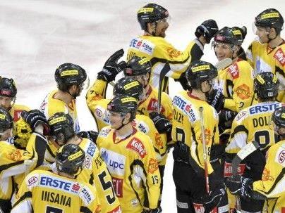 Eishockey: Vienna Capitals weiter vier Punkte vor Graz