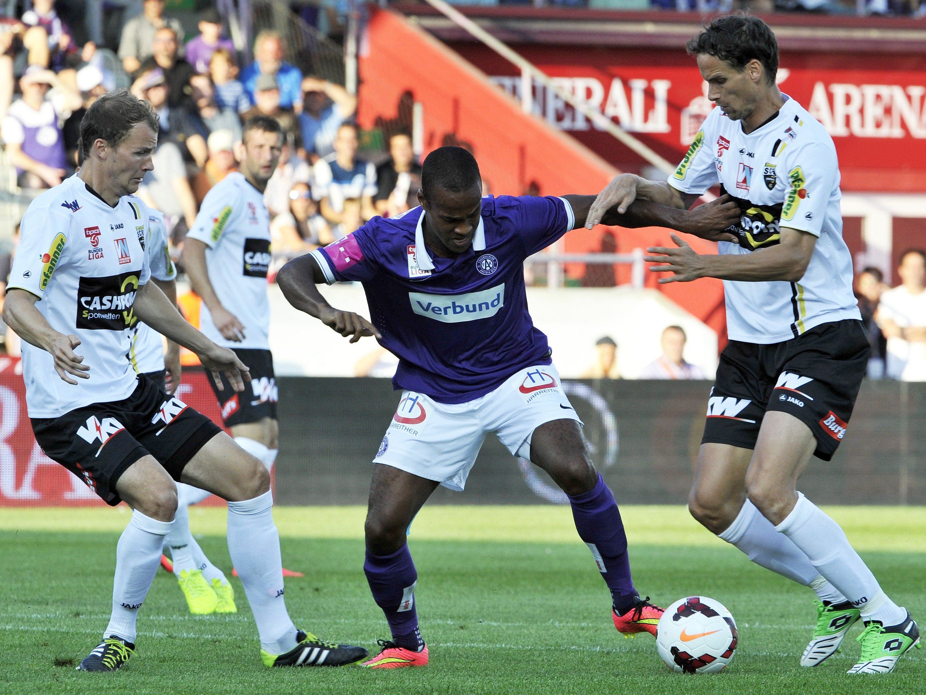 LIVE-Ticker zum Spiel SCR Altach gegen FK Austria Wien ab 18.30 Uhr.