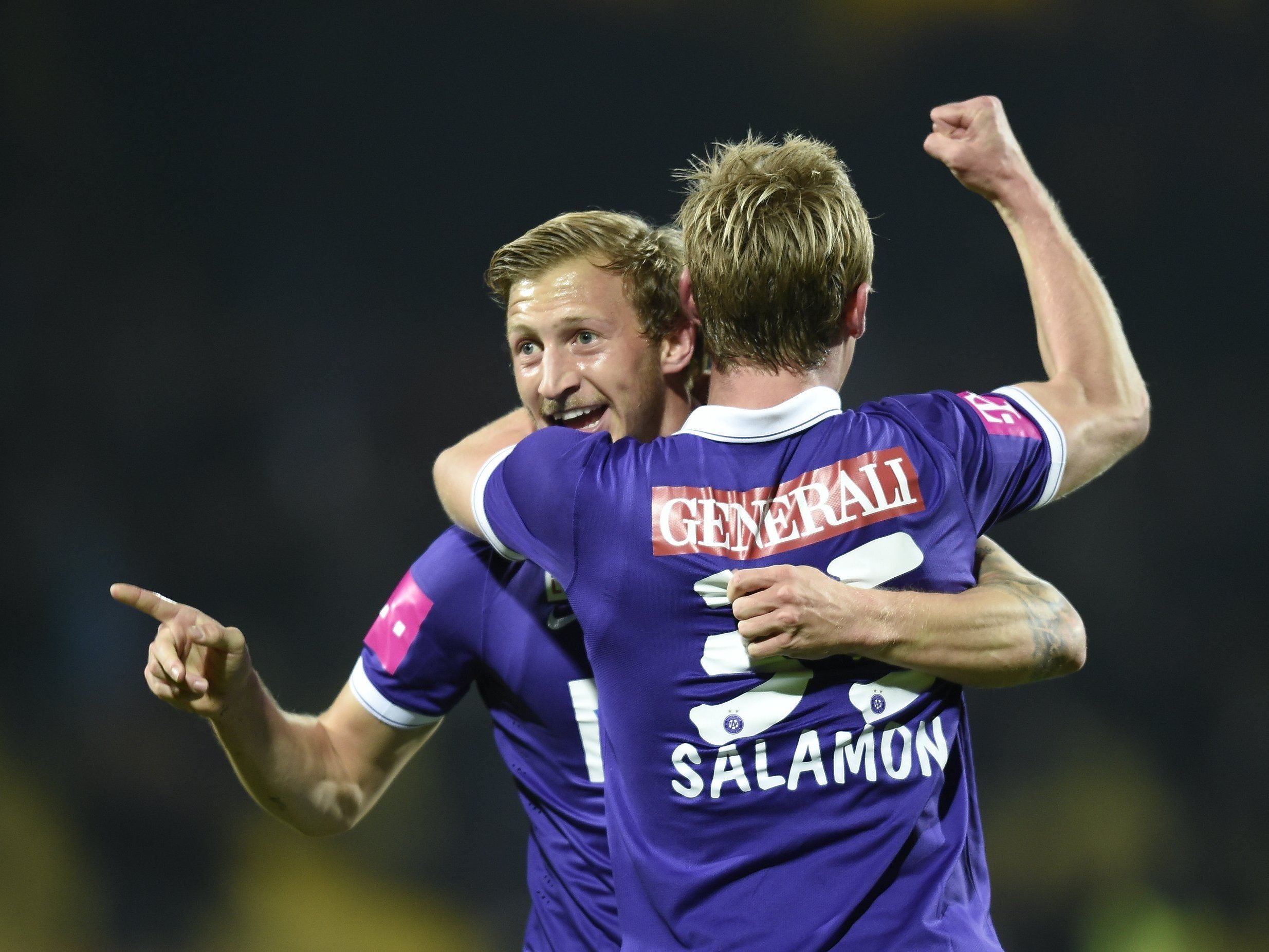 Austria Wien hat das Viertelfinale im ÖFB-Cup vor Augen. Austria Wien hat das Viertelfinale im ÖFB-Cup vor Augen.