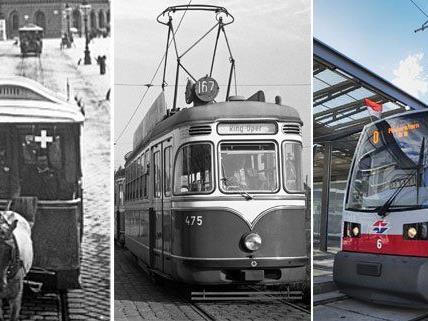 Wiens Straßenbahnen blicken auf eine bewegte Geschichte zurück, die mit der Pferdetramway begann
