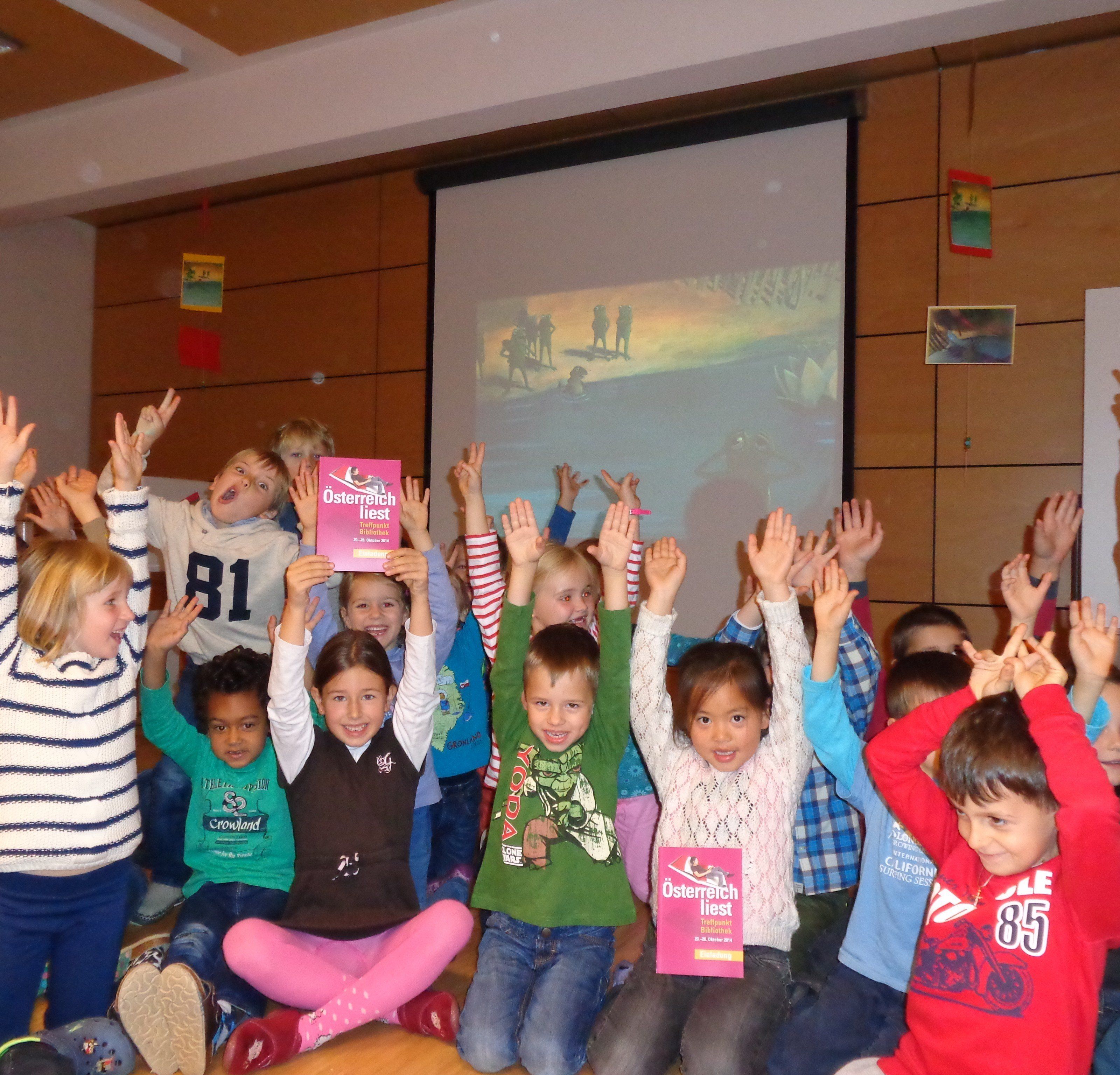 Bilderbuchkino in der Schulbücherei Bilderbuchkino in der Schulbücherei