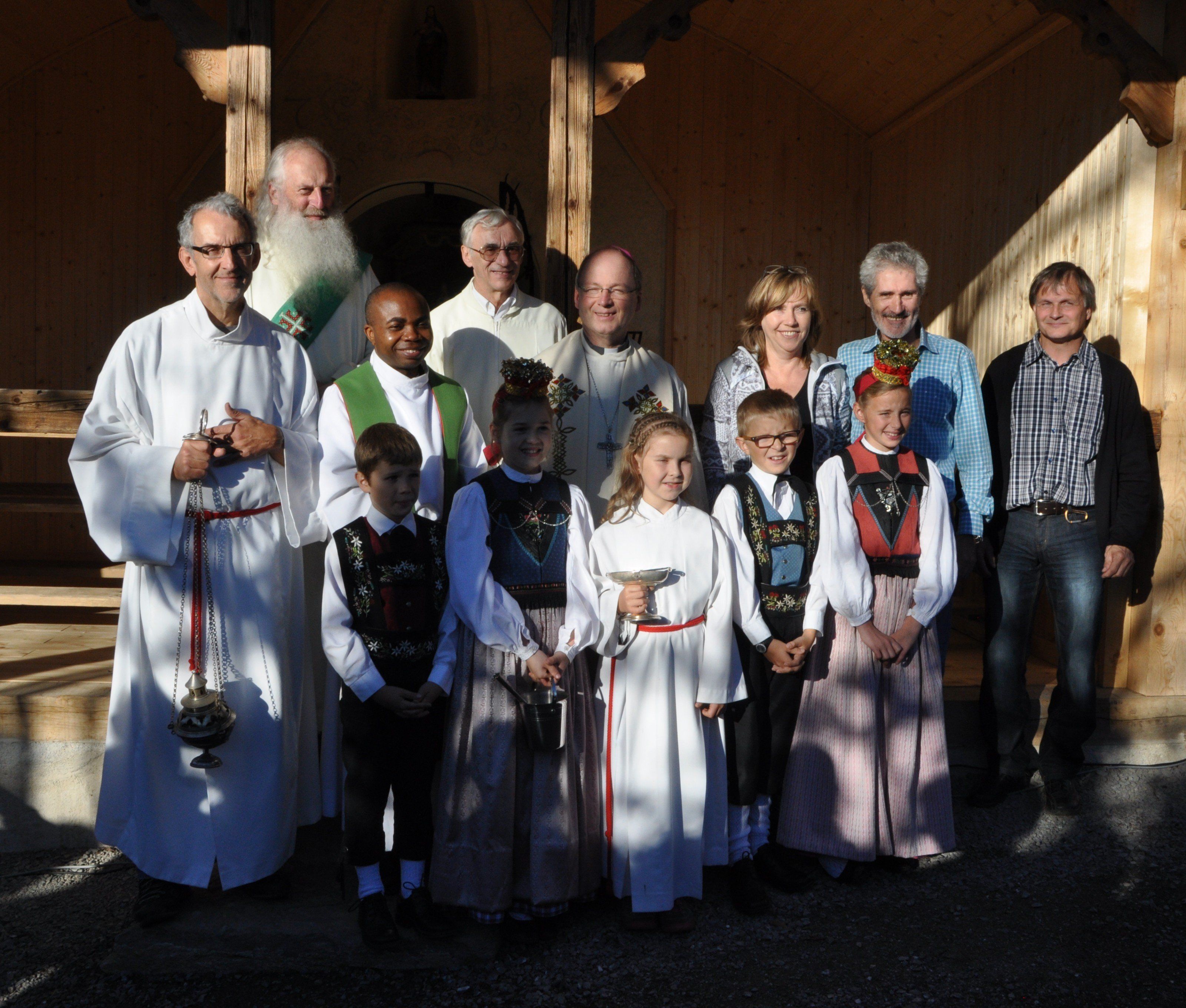 Die renovierte Stöck Kapelle wurde von Bischof Benno Elbs eingeweiht. Die renovierte Stöck Kapelle wurde von Bischof Benno Elbs eingeweiht.