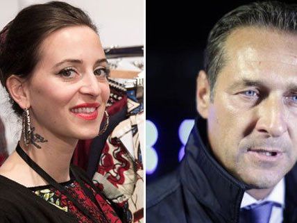 Designerin Lena Hoschek geriet mit H.C. Strache nach einem Facebook-Posting aneinander