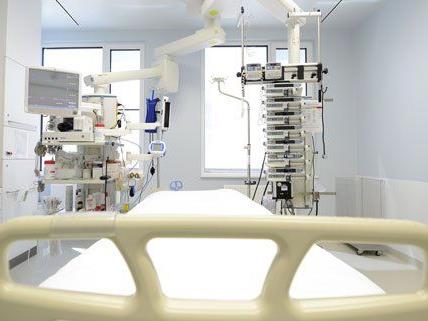Im Kaiser-Franz-Josef-Spital in Wien-Favoriten ist die Frau in Behandlung