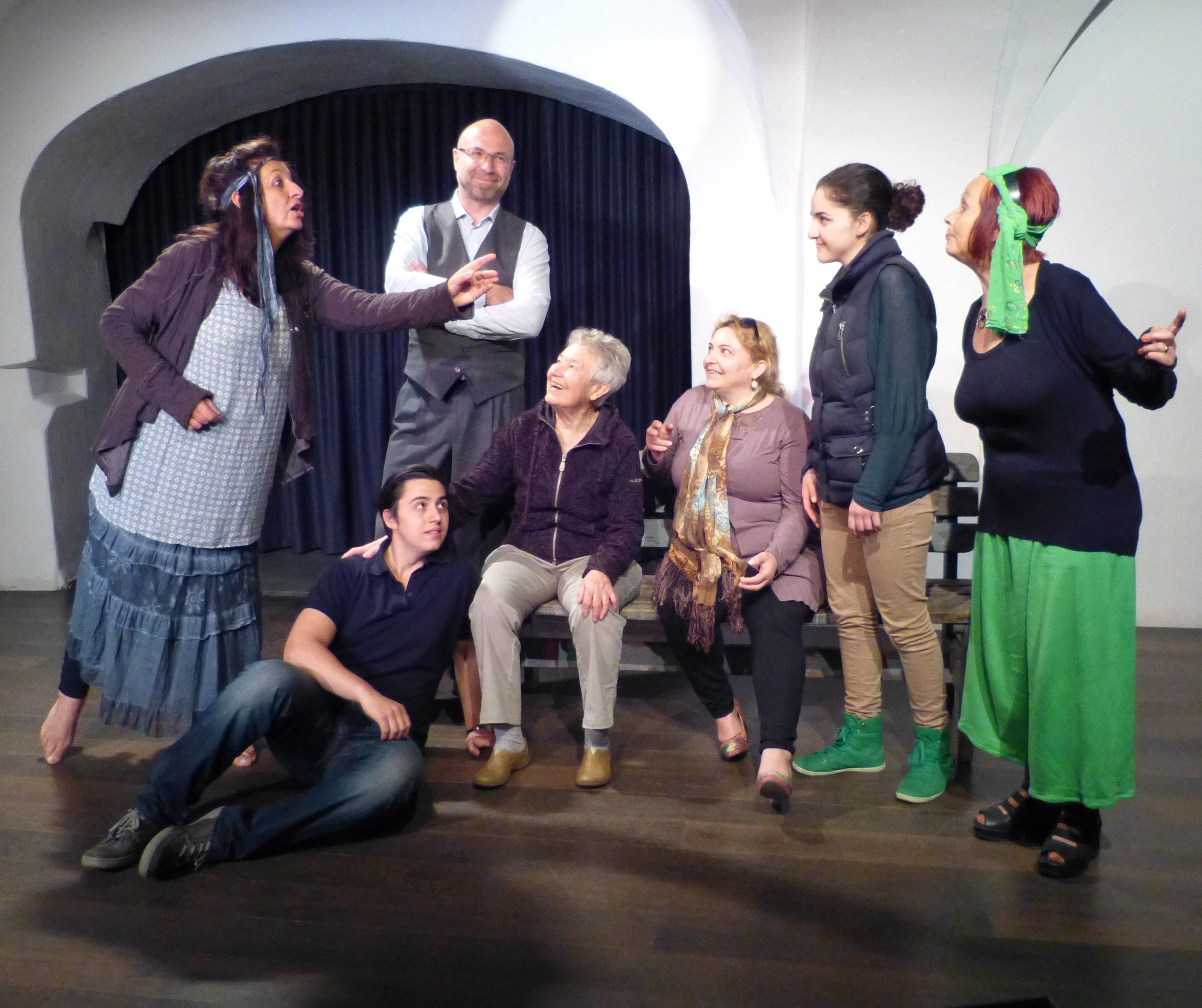 Die Theaterwerkstatt Feldkirch zu Gast in Bizau Die Theaterwerkstatt Feldkirch zu Gast in Bizau