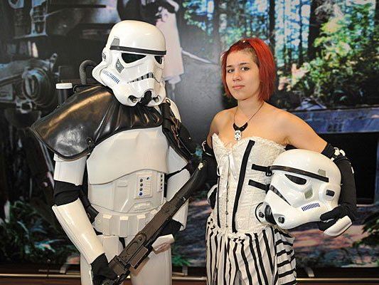 Star Wars Action mit Stormtroopers bei der Vienna Comix Star Wars Action mit Stormtroopers bei der Vienna Comix
