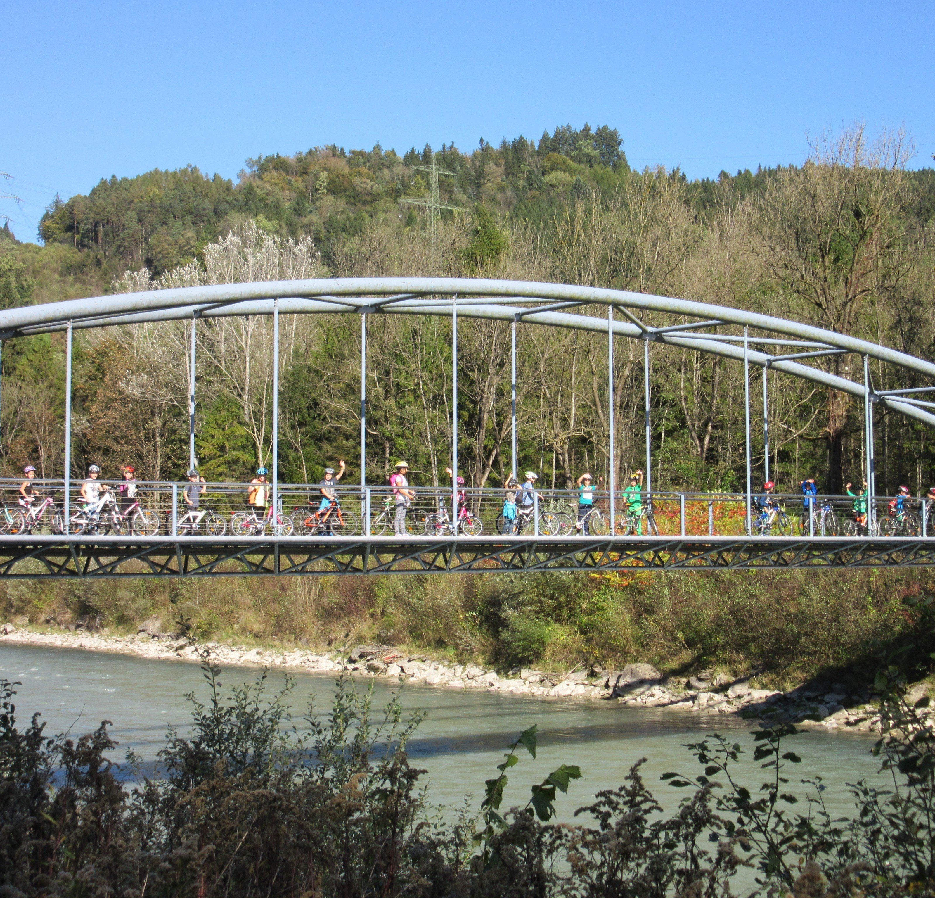 Radtour nach Frastanz. Radtour nach Frastanz.