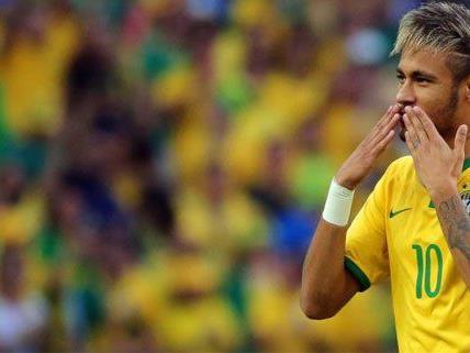 Neymar und seine Selecao treffen im November auf das österreichische Nationalteam.