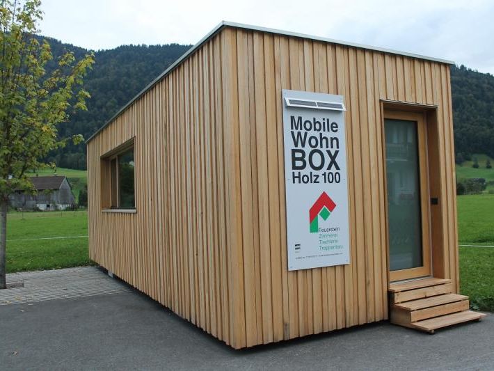Einen vorläufigen Standort hat der Prototyp der „Wohnbox“ beim Werkraumhaus gefunden. Einen vorläufigen Standort hat der Prototyp der „Wohnbox“ beim Werkraumhaus gefunden.