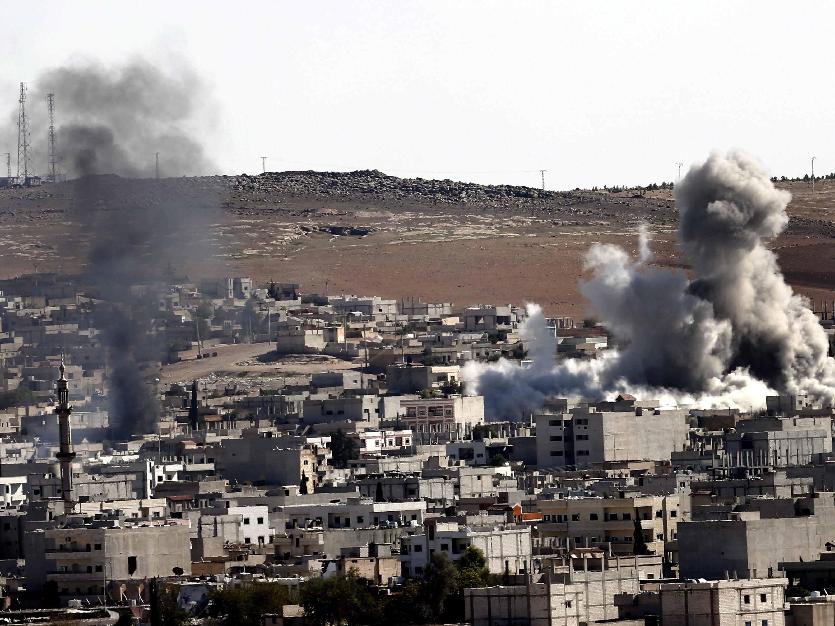 Die Schlacht um Kobane hat an Intensität zugenommen.