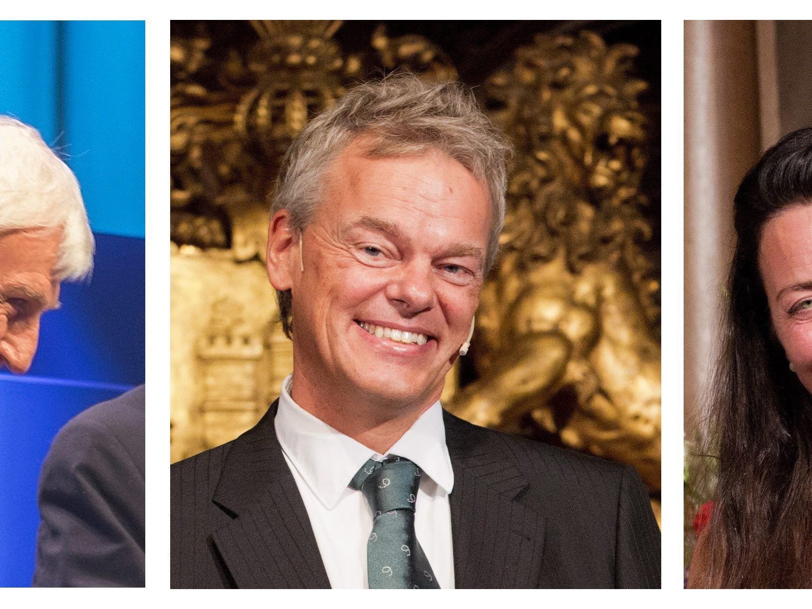 Medizin-Nobelpreis 2014 an John O'Keefe sowie Edvard und May-Britt Moser (v.l.). Medizin-Nobelpreis 2014 an John O'Keefe sowie Edvard und May-Britt Moser (v.l.).