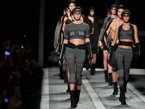 Präsentation der Kollektion von Alexander Wang. Präsentation der Kollektion von Alexander Wang.