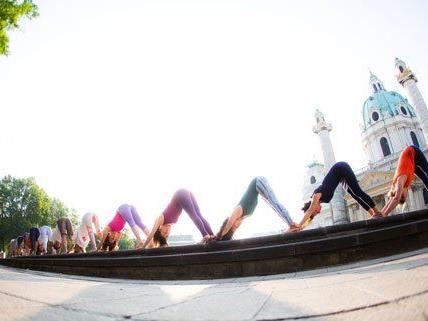 Vom 21. bis 23. November wird Wien zur "Yoga-Hauptstadt".