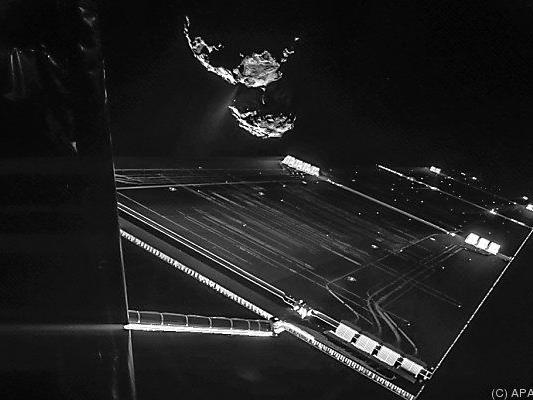 Raumsonde "Rosetta" in der Nähe von "Tschuri"