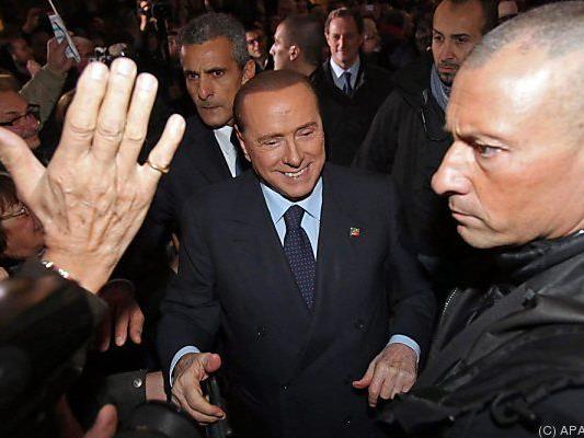 Berlusconi fühlt sich im Aufwind