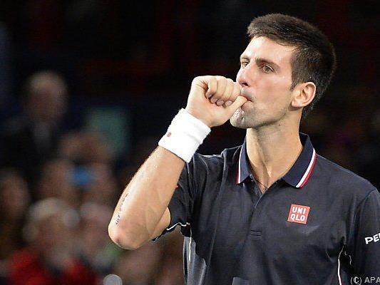 Djokovic seit 27 Hallen-Partien ungeschlagen