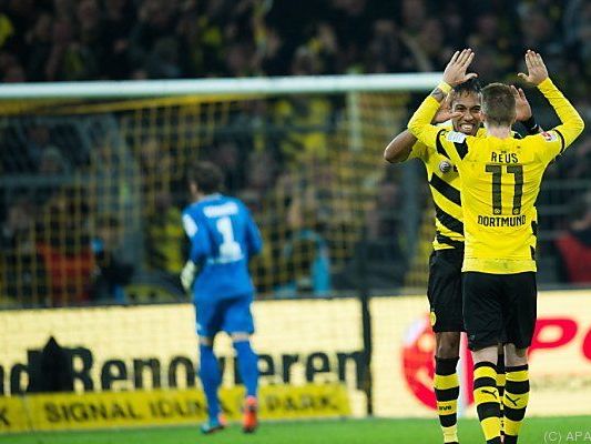 Der BVB kann in der Bundesliga endlich jubeln Der BVB kann in der Bundesliga endlich jubeln