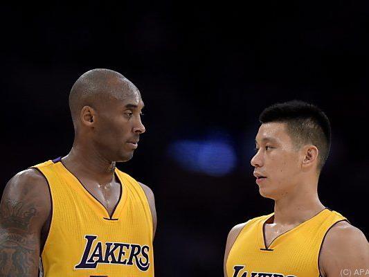 Bryant und Lin führten Lakers zum Sieg