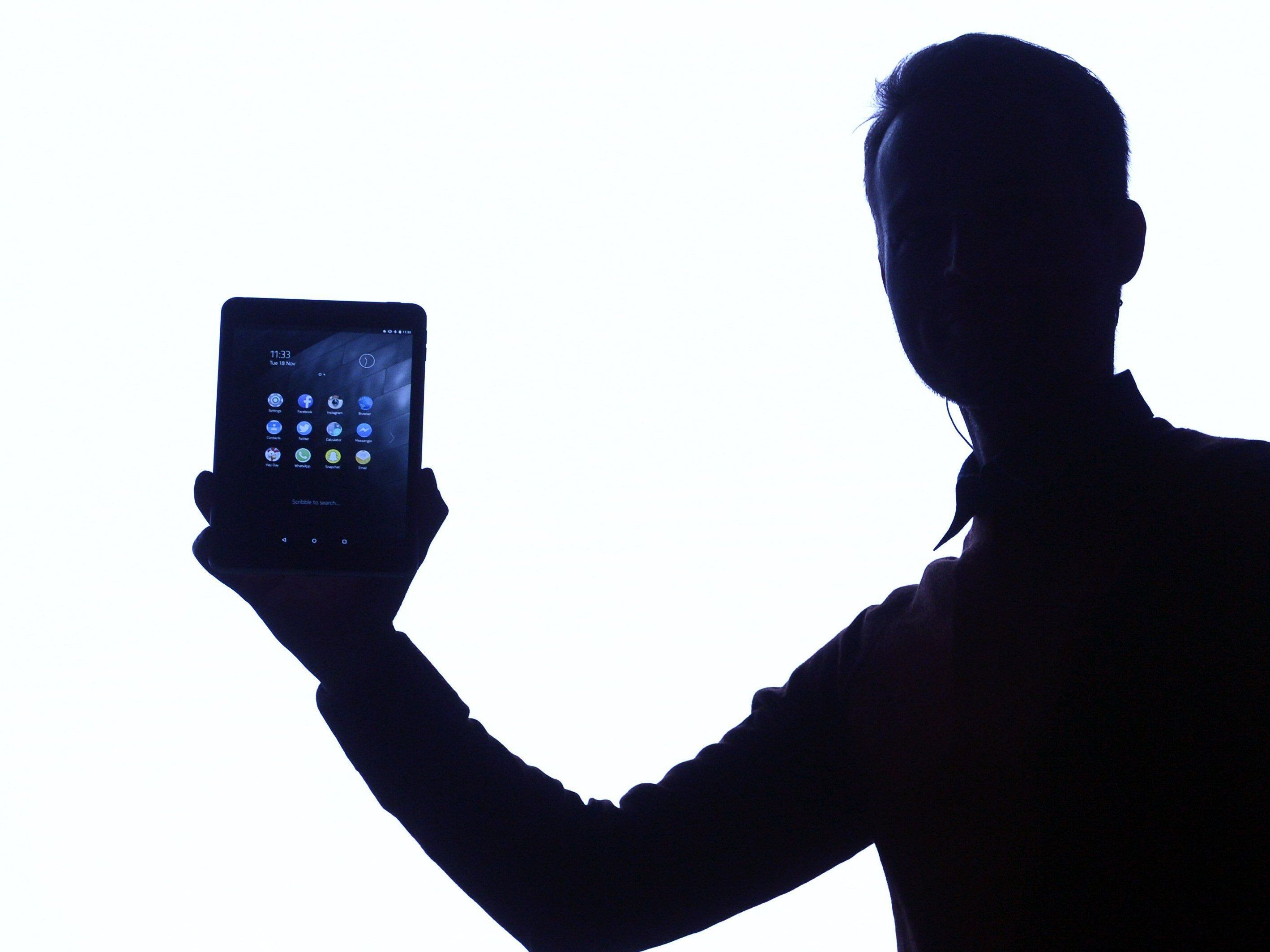 Der finnische Konzern Nokia stellt sein neues Tablet vor. Der finnische Konzern Nokia stellt sein neues Tablet vor.