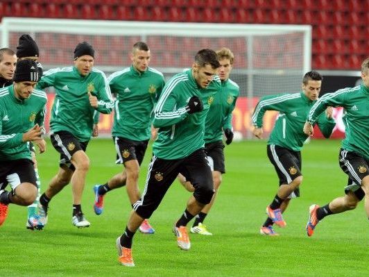Fußball: Rapid hat sich im Happel-Stadion eingelebt Fußball: Rapid hat sich im Happel-Stadion eingelebt