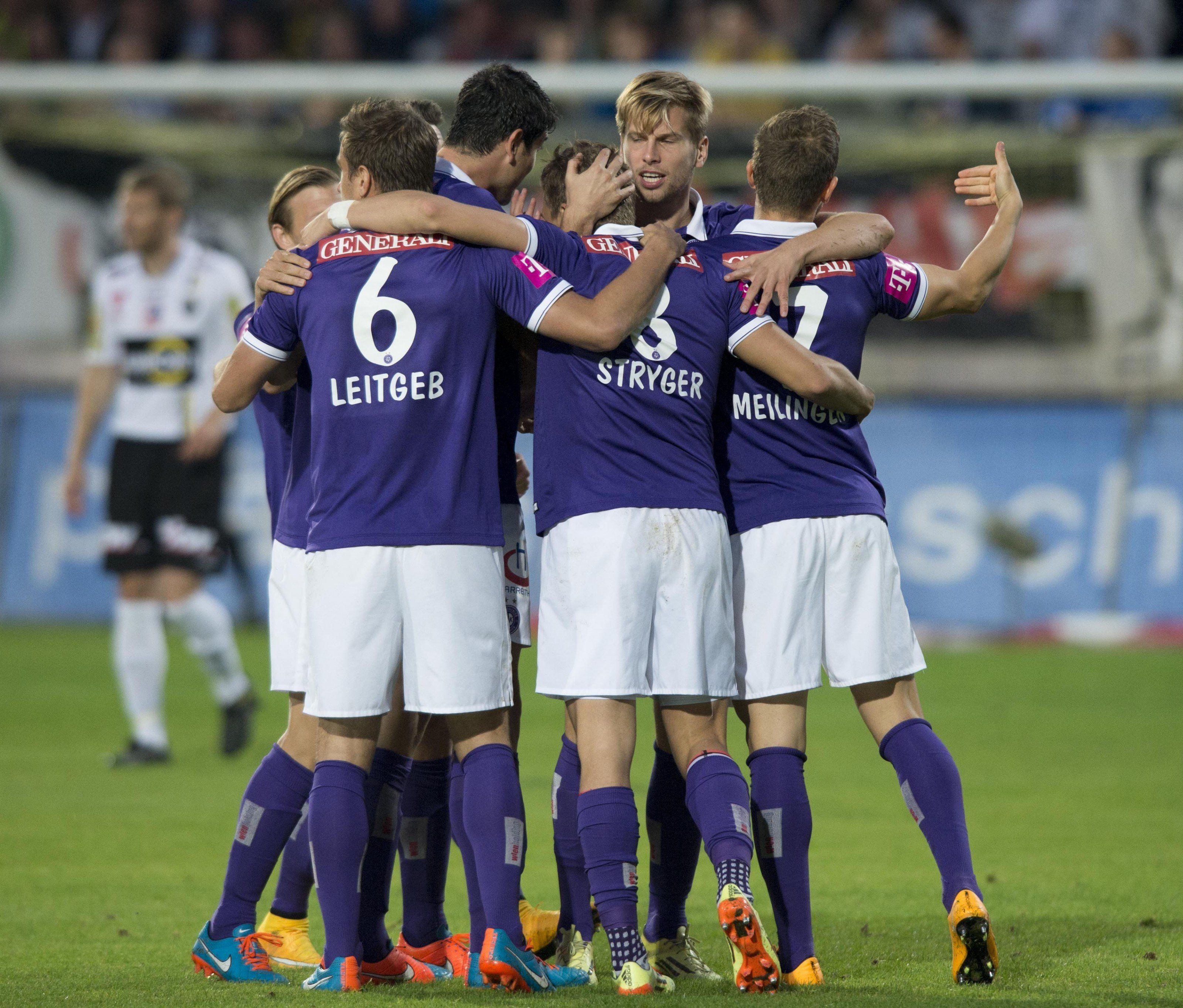 LIVE-Ticker zum Spiel FK Austria Wien gegen SK Sturm Graz ab 16.00 Uhr.