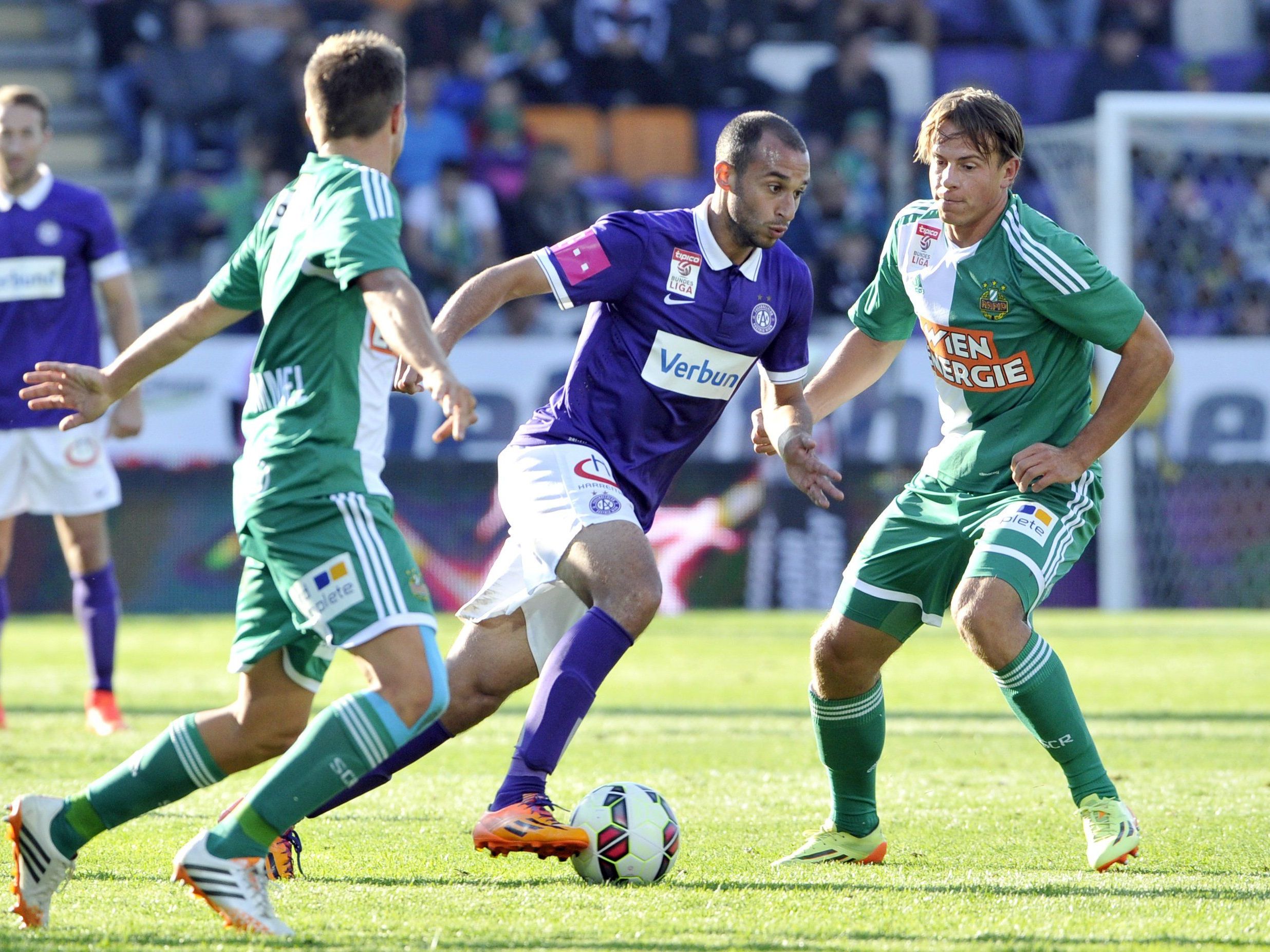 LIVE-Ticker zum Spiel SK Rapid Wien gegen FK Austria Wien ab 14.30 Uhr.