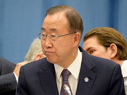 UNO-Generalsekretär Ban Ki-moon passierte in Wien ein Faux-pas