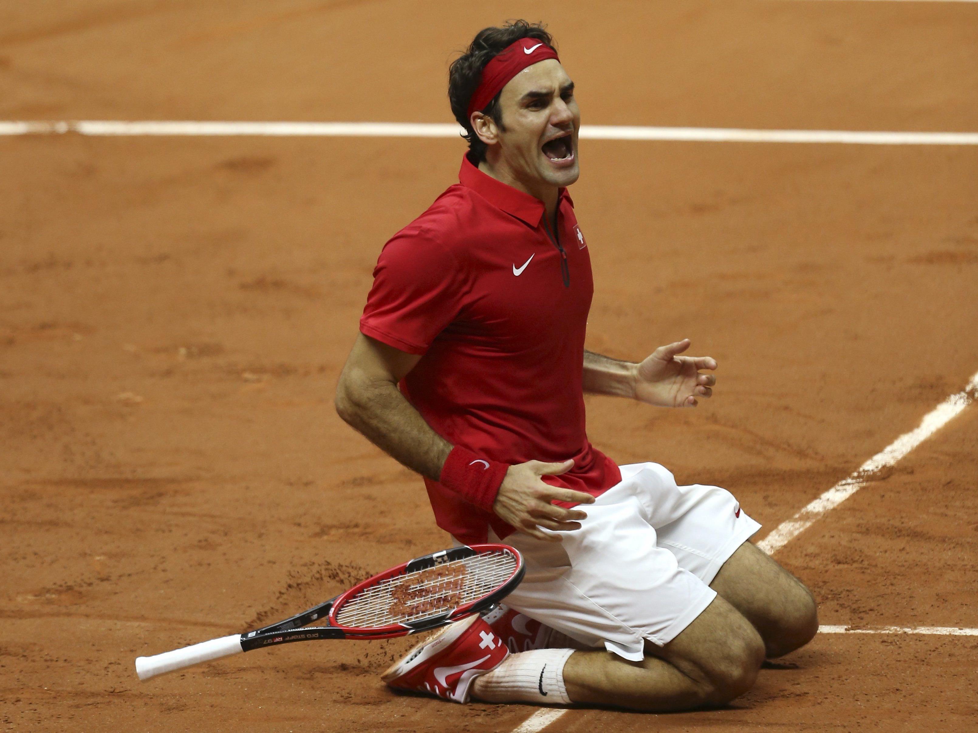 Für Roger Federer geht mit dem Sieg im Davis Cup ein Traum in Erfüllung.