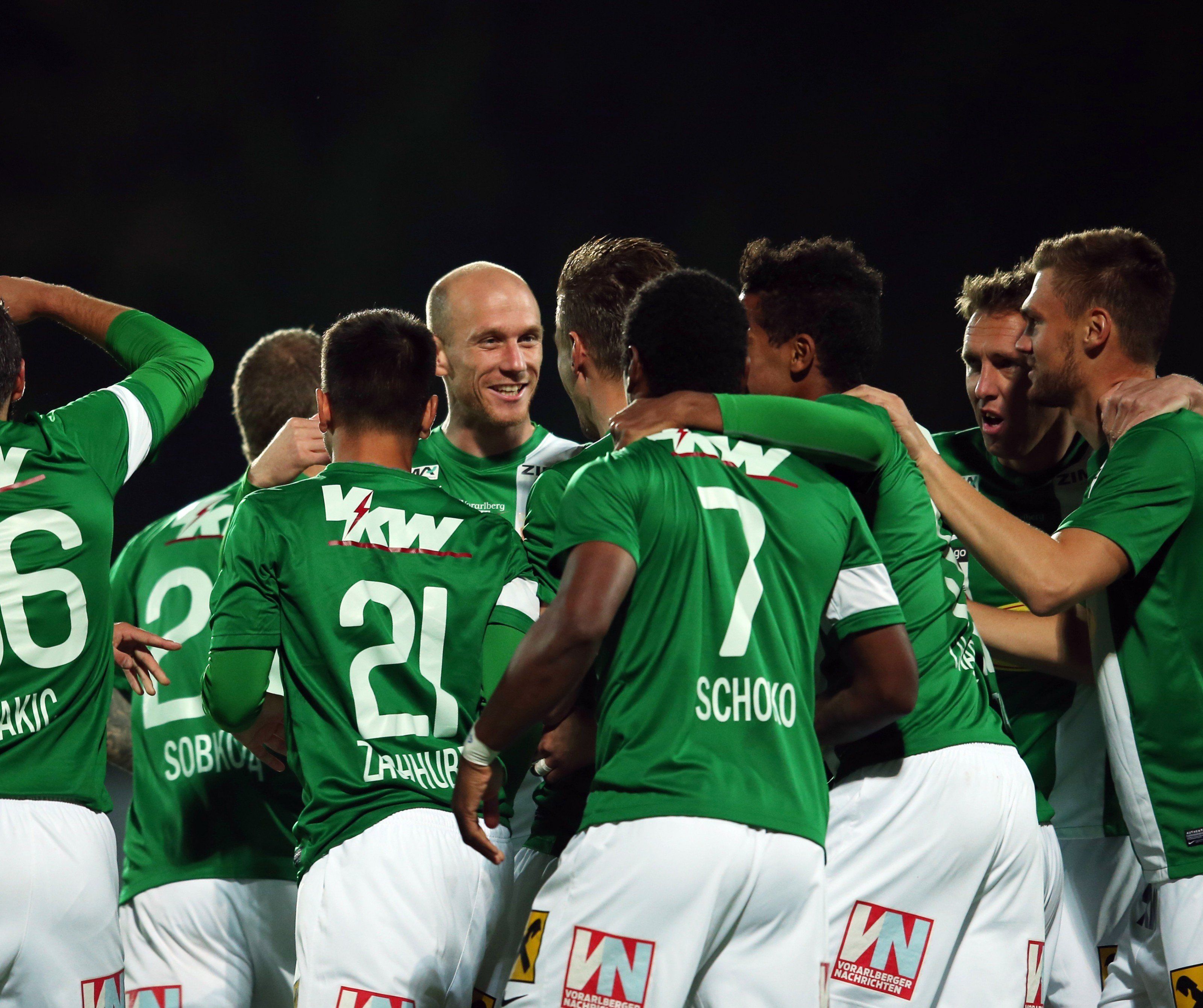 Die Austria durfte im letzten Spiel vor der Winterpause nochmal über drei Punkte jubeln. Die Austria durfte im letzten Spiel vor der Winterpause nochmal über drei Punkte jubeln.