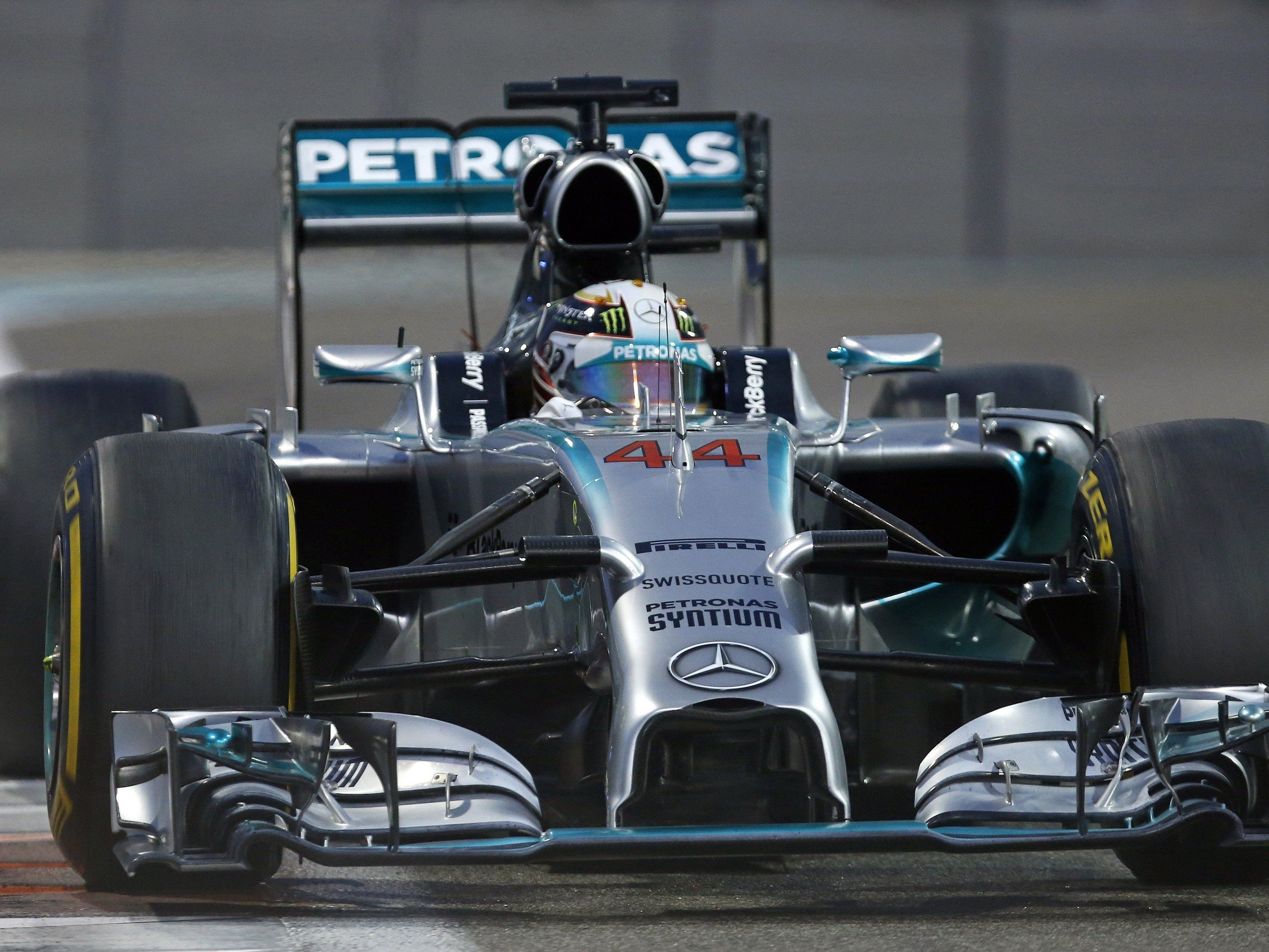 Lewis Hamilton sichert sich mit einem Sieg in Abu-Dhabi seinen zweiten WM-Titel nach 2008.