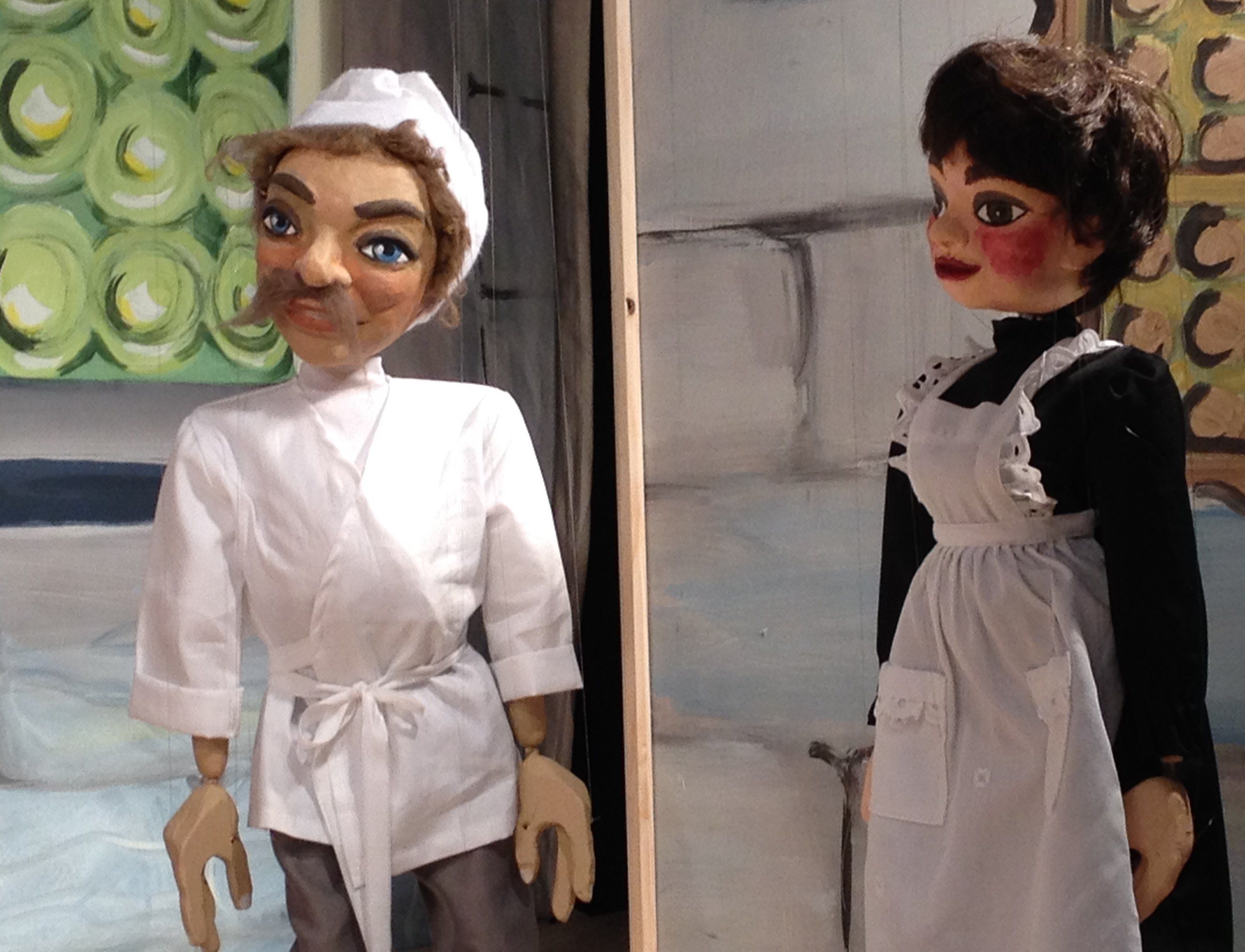 Bereit für die Premiere: Die Puppen des Lustenauer Marionettentheaters Bereit für die Premiere: Die Puppen des Lustenauer Marionettentheaters