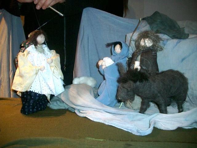 Puppenspiel in der Kinderstube Puppenspiel in der Kinderstube