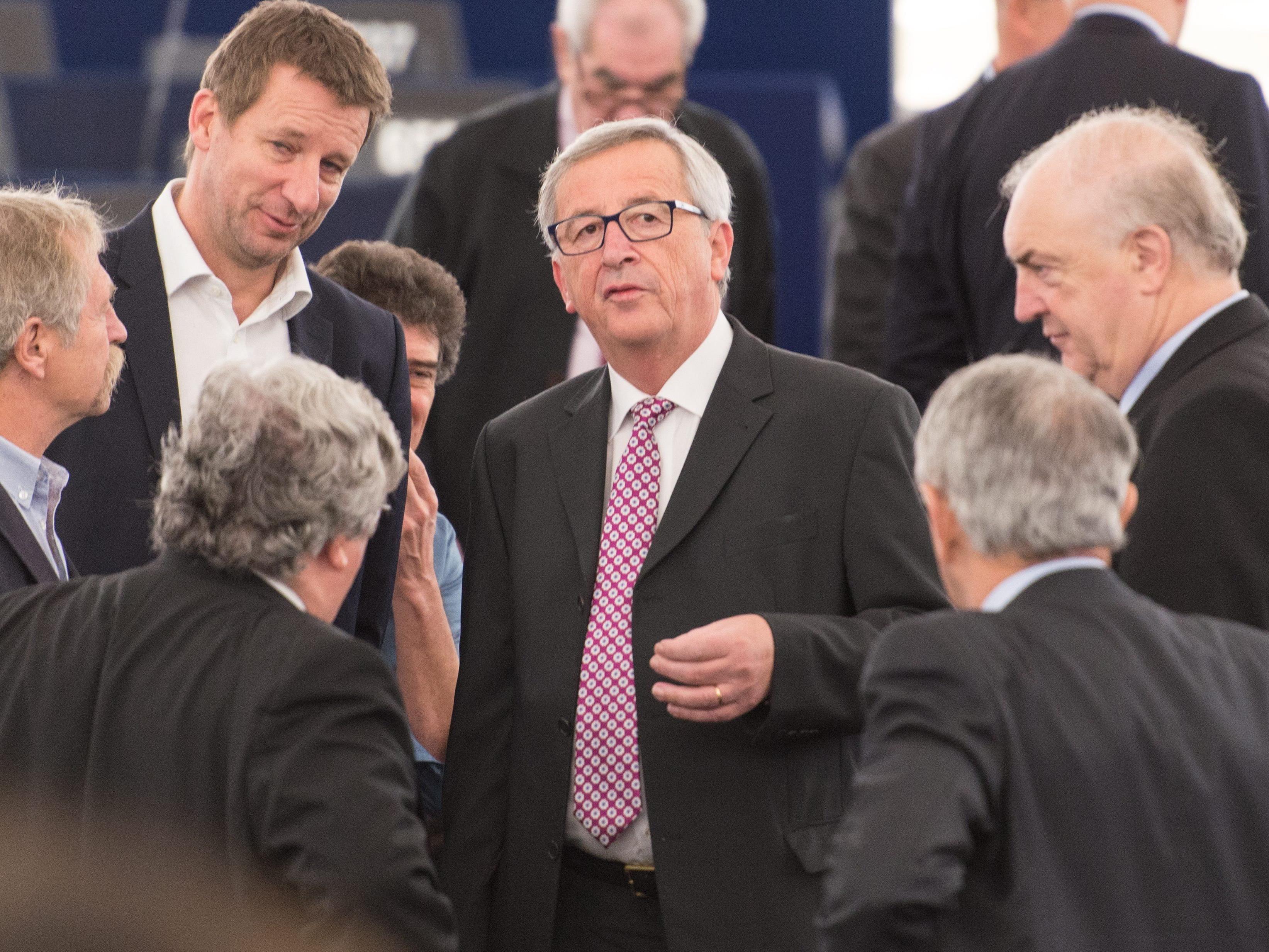 EU-Kommissionspräsident Jean-Claude Juncker hat die Unterstützung des Parlaments.