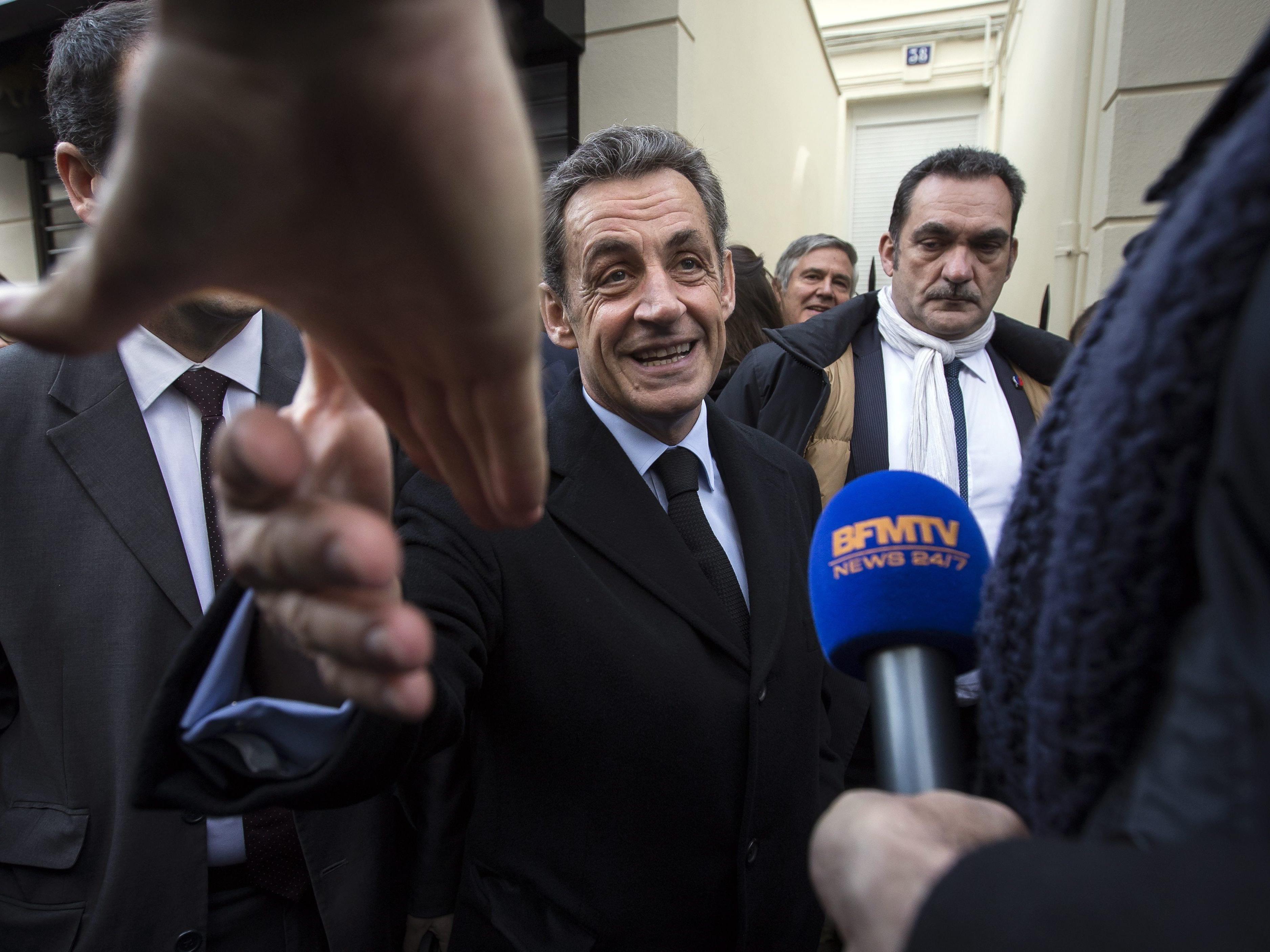 Sarkozy dürfte eine Kandidatur bei den französischen Präsidentschaftswahlen 2017 anstreben.