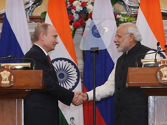 Putin zu Besuch in Neu Delhi
