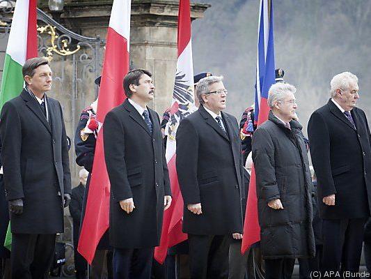 Treffen der Visegrad-Staatschefs