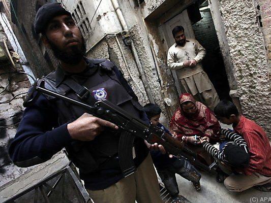 Erhöhte Sicherheitsmaßnahmen in Peshawar